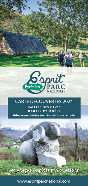 Carte Découvertes Esprit parc national 2024 - VALLEE DES GAVES