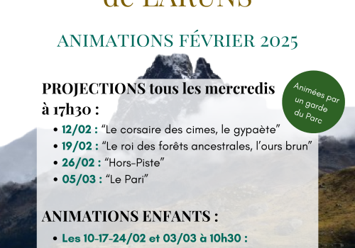 Programme d'animation février 2025