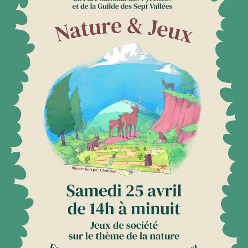 Affiche Nature et Jeux