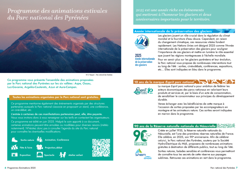 Programme animations 2025