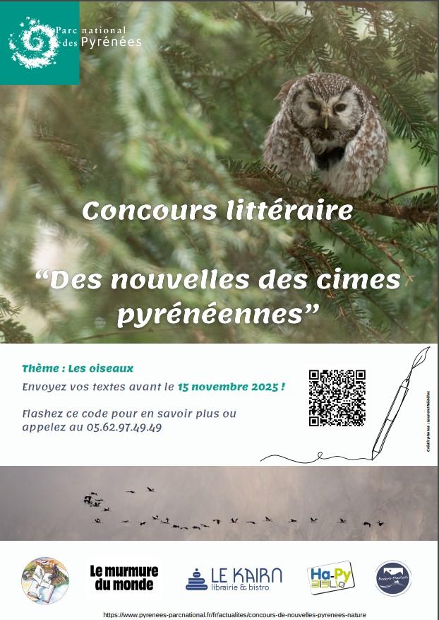 Affiche concours littéraire