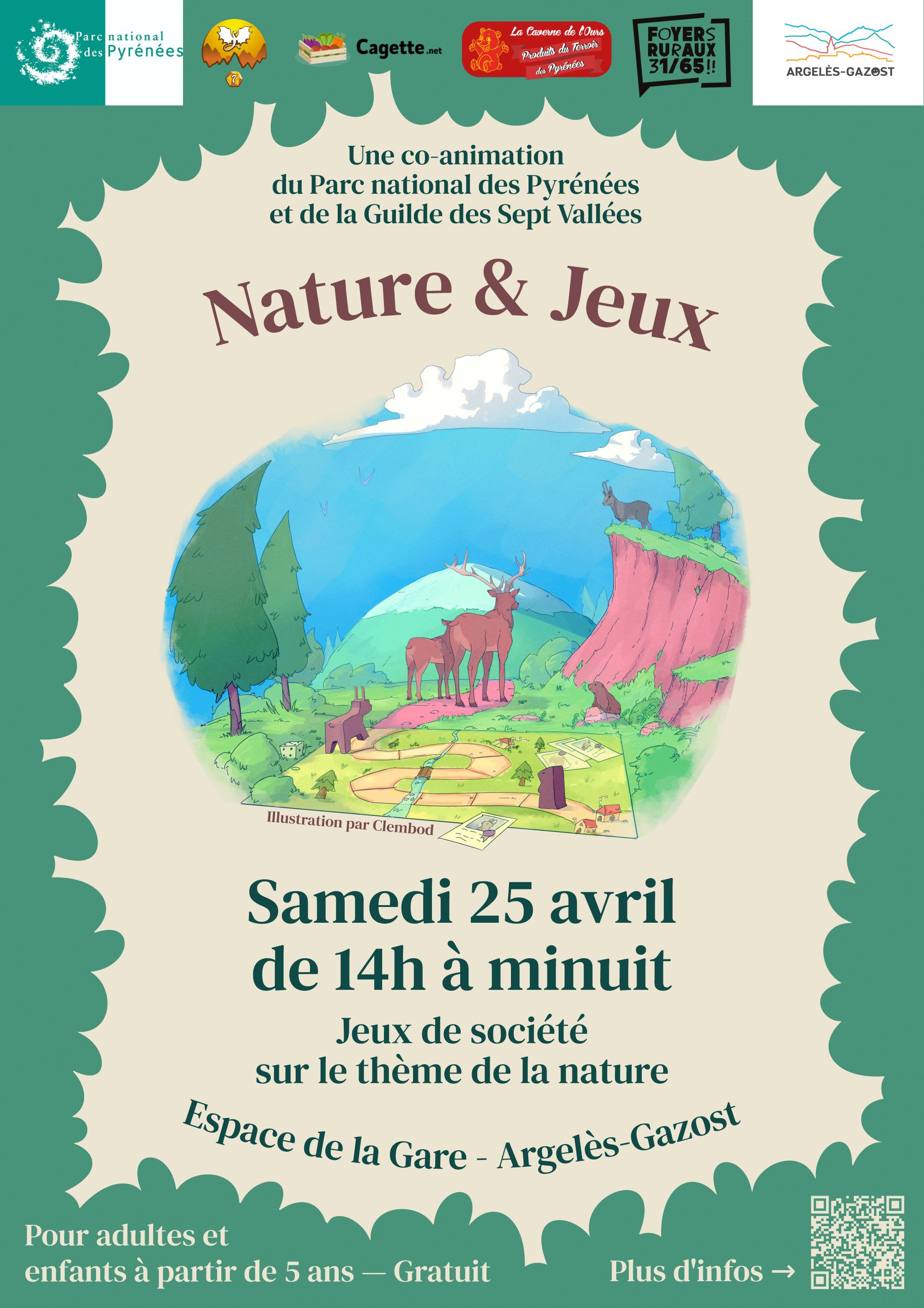Affiche Nature et Jeux