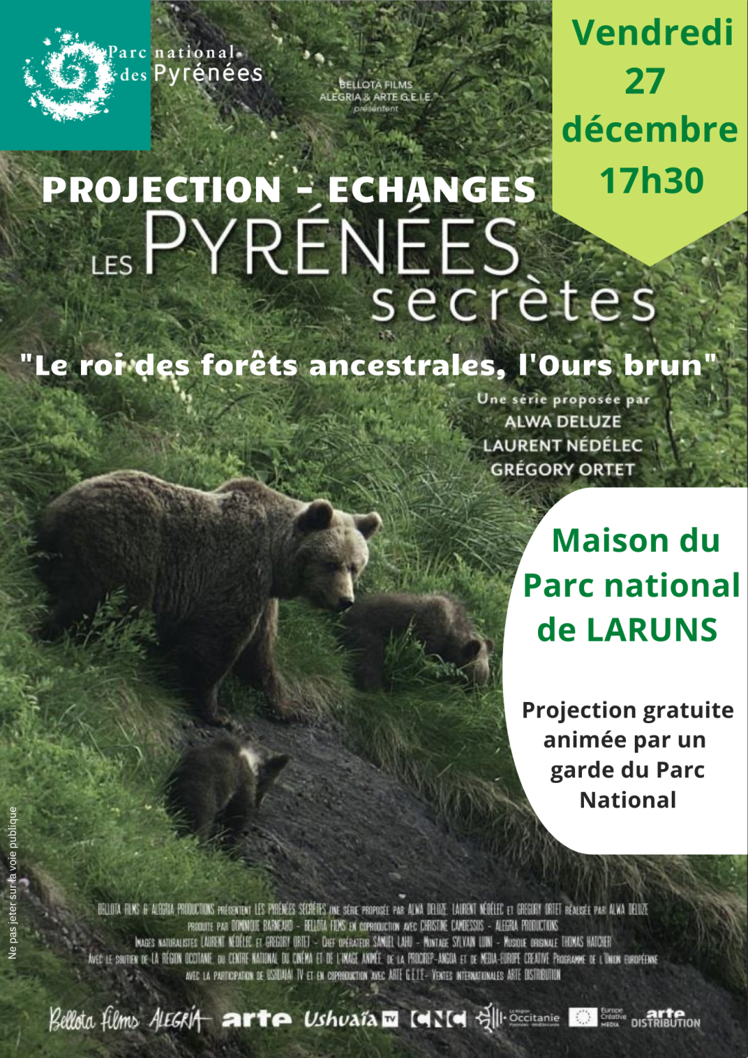 Affiche Pyrénées secrètes