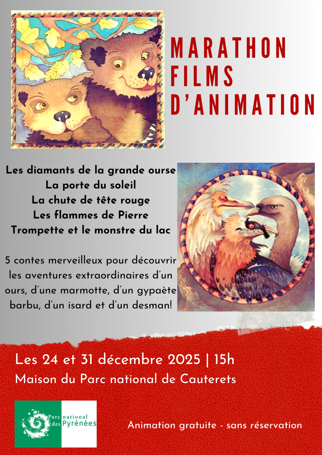Affiche projections enfants