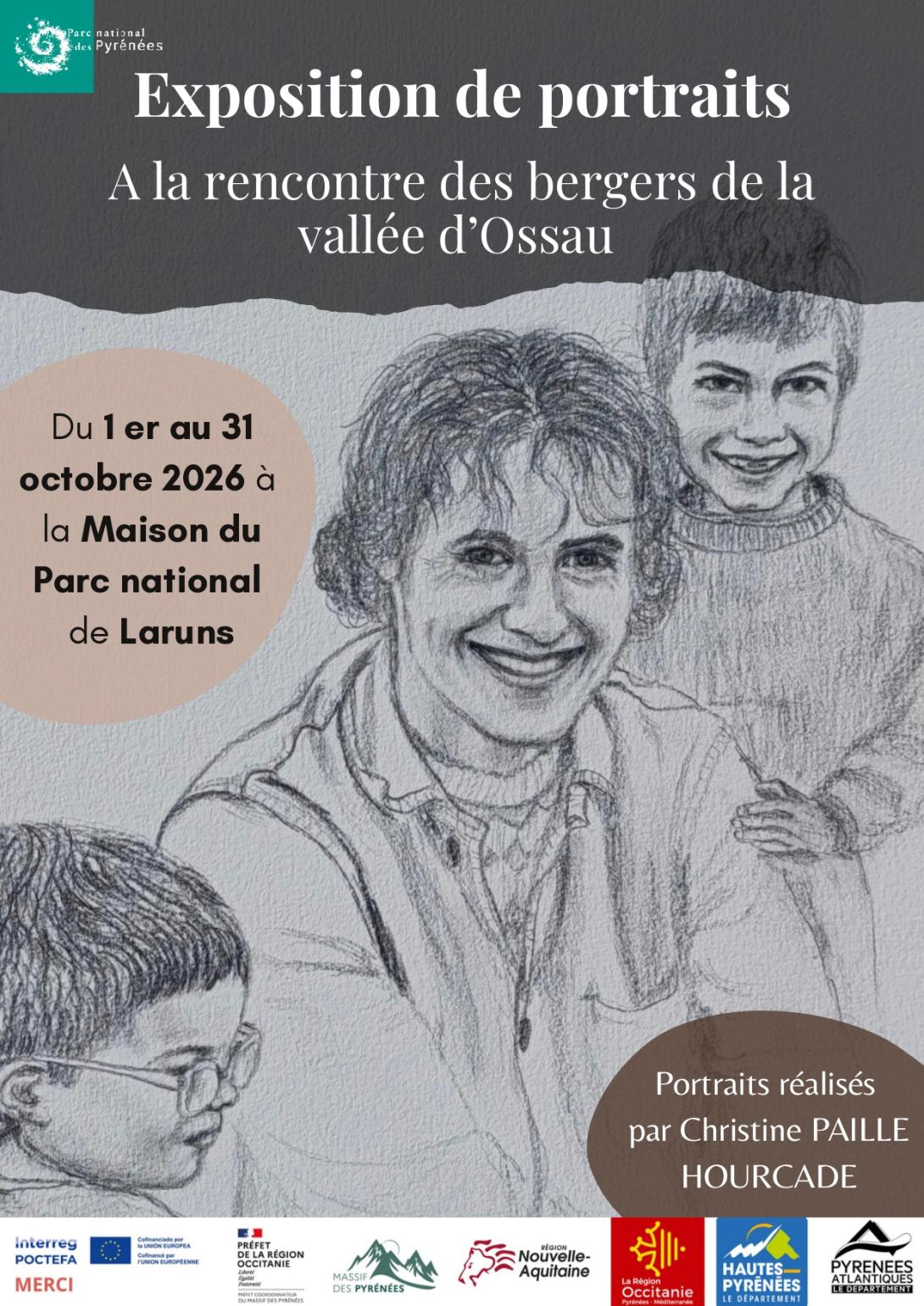 Exposition portraits bergers